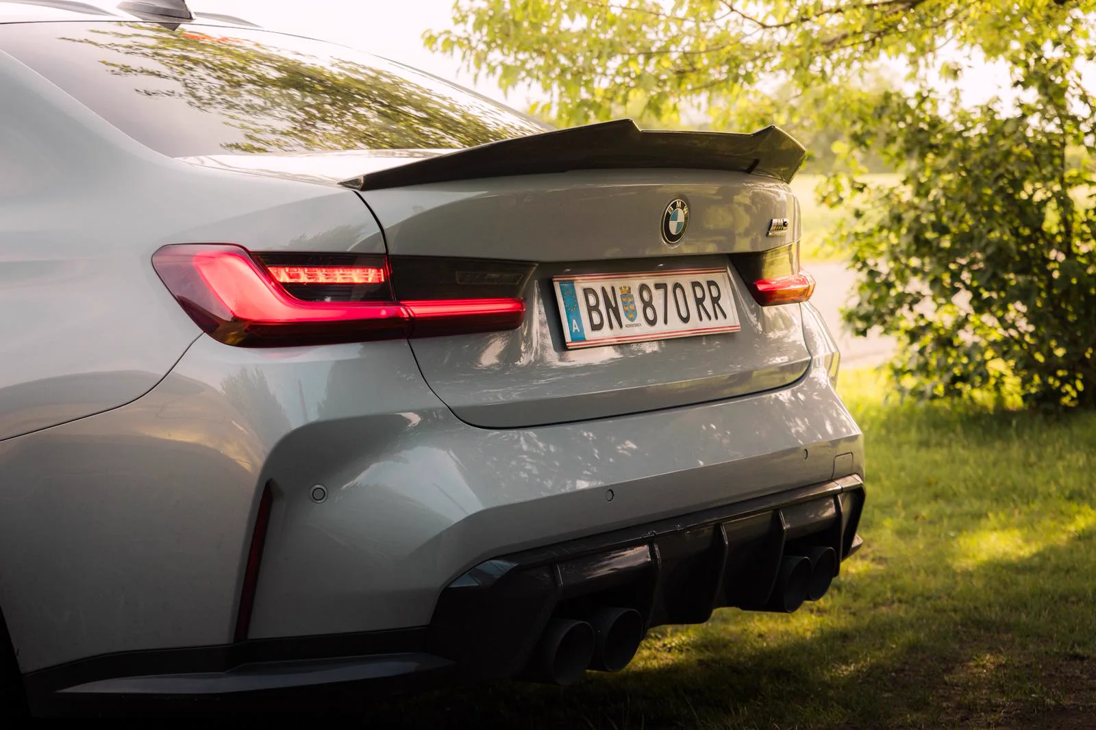 BMW M3 G80 Heck